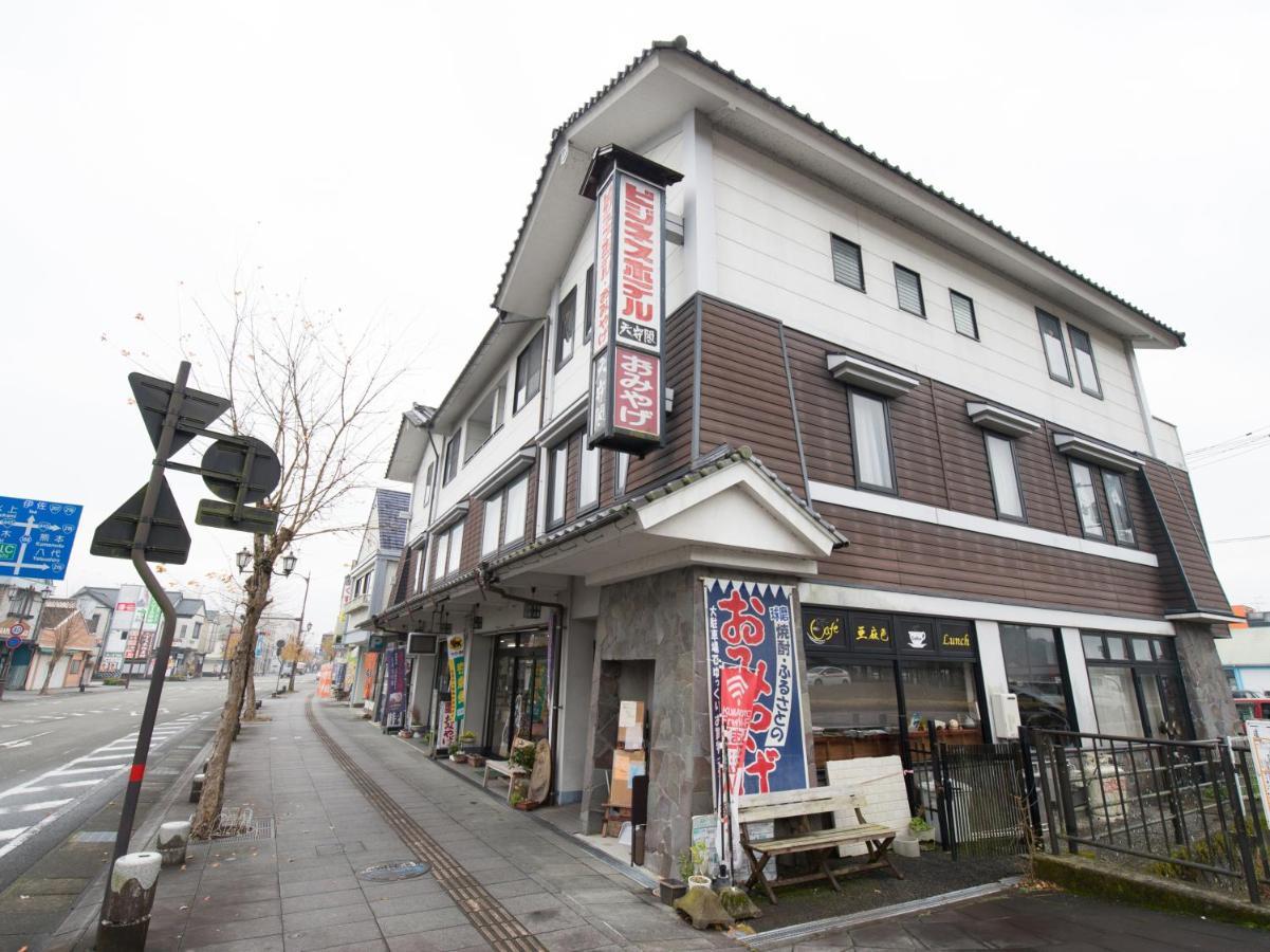 Station Business Hotel Tenshukaku Hitoyoshi Buitenkant foto